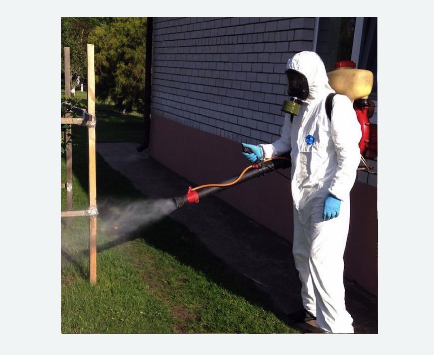 травля клещей на участке в Сердобске